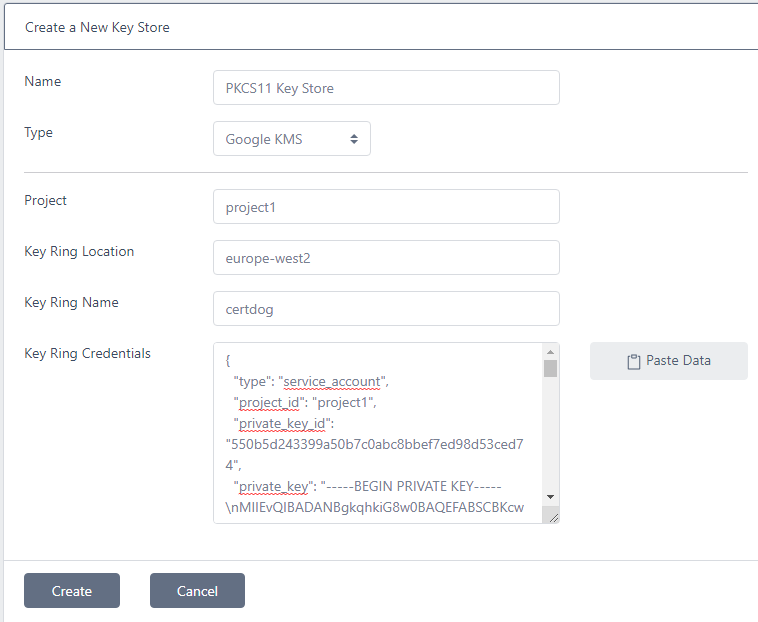 Key Stores Krestfield Knowledge