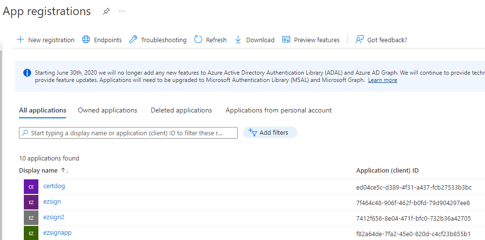 Refresh Azure Key Vault Credentials - Krestfield Knowledge